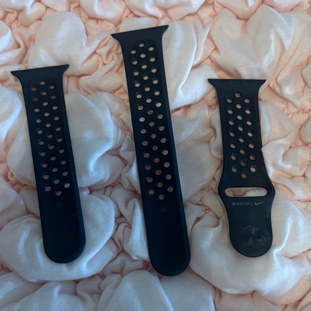 Nike Black Apple Band Trio - Picture 2 of 2